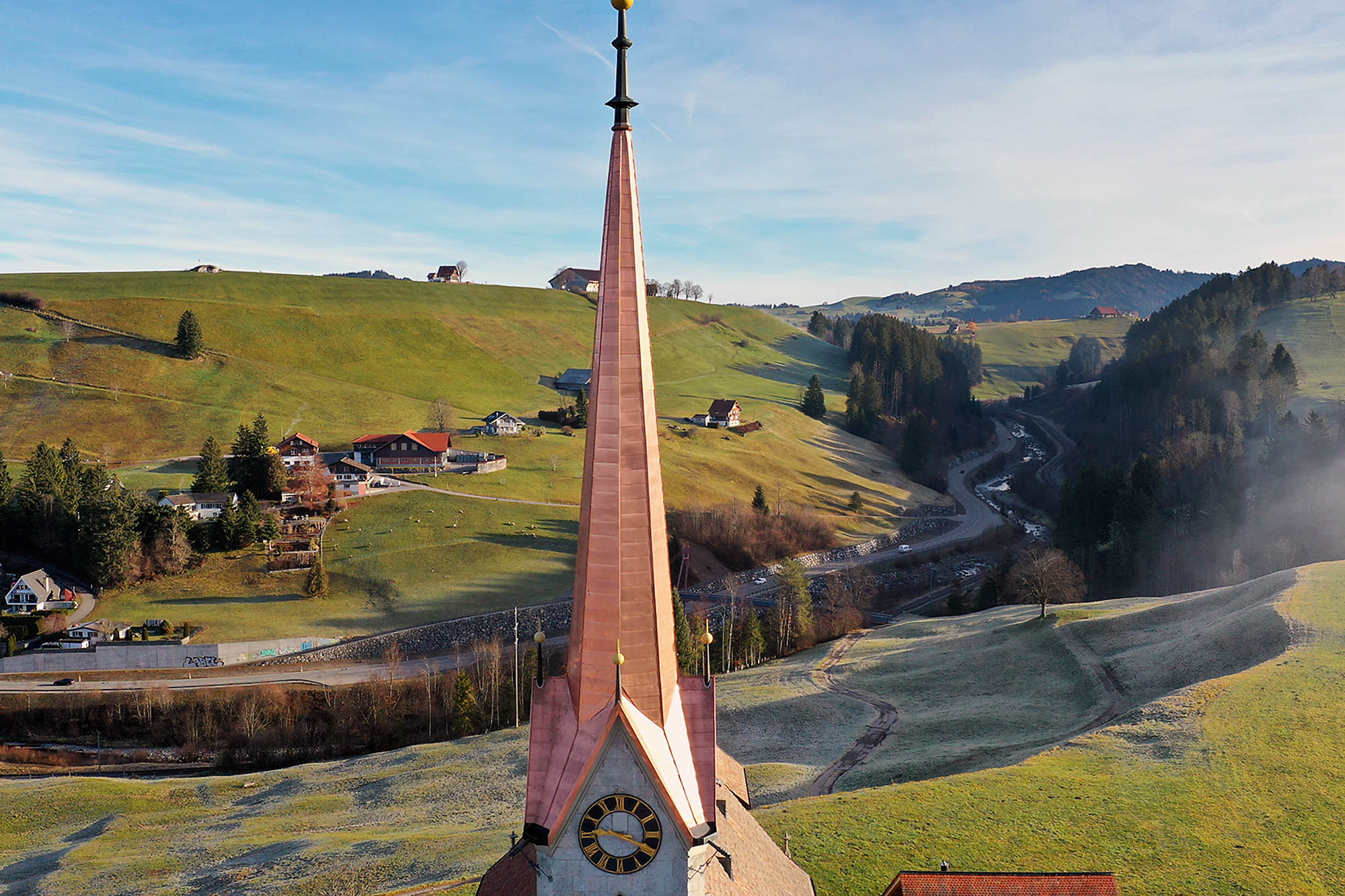 Kirchturm Bennau Renovation